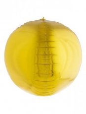 3 D ballon goud 81cm 85688
