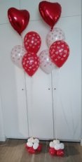 Valentijn heliumballonnen