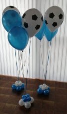Tros helium ballonnen kleuren KRC Genk