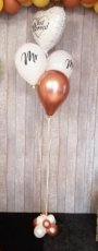 Heliumballonnen huwelijk